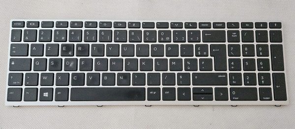 tipkovnica za HP ProBook 650 G4 655 G4 650 G5 - AZERTY postavitev - brez osvetlitve - več združljivih številk delov - rabljeno