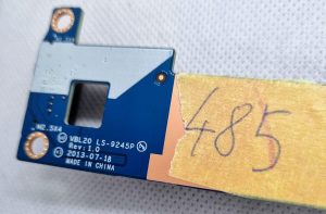 HP ZBook 15 G1 G2 Brezžična gumbna plošča VBL20 LS-9242P - rabljeno