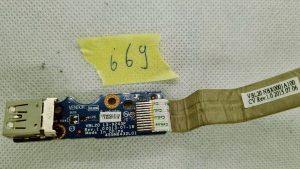 HP ZBook 15 G2 USB plošča s kablom LS-9243P - rabljeno