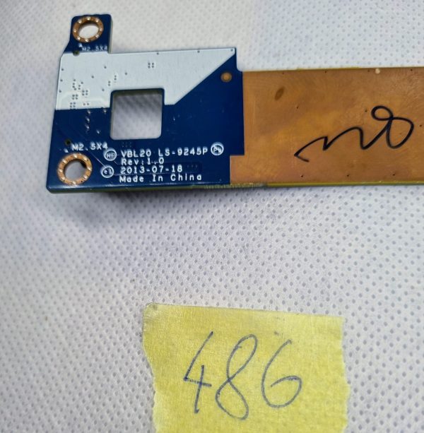 Originalna HP Zbook 15 G2 avdio USB plošča LS-9245P - rabljeno - Image 2