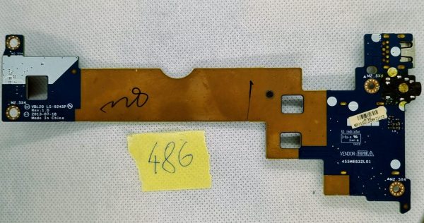Originalna HP Zbook 15 G2 avdio USB plošča LS-9245P - rabljeno