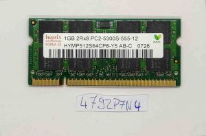 HYNIX 1GB PC2-5300S-555-12 pomnilni modul za Fujitsu Siemens Esprimo V5515 - rabljeno