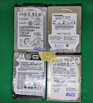 BULK 4 x Hitachi 160GB 2.5 SATA trdi diski x4 - Delovi za prenosnike - Hitra dostava - rabljeno