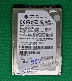 Hitachi HTS543216L9SA00 160GB 2,5 SATA prenosni trdi disk - PN 0A57303 MLC DA2639 - rabljeno