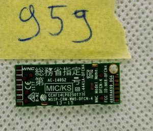 Hp 640 650 840695-001 800515-001 4441A DFCN-4 NFC modul PCB plošča - rabljeno