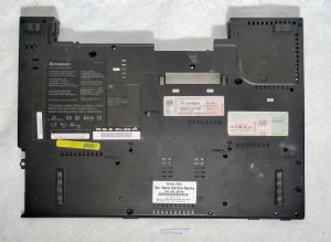 IBM Lenovo ThinkPad T61 T61p 14 Osnovni spodnji pokrov ohišja 42W2523 42W2523 Delovni deli za prenosnike - rabljeno