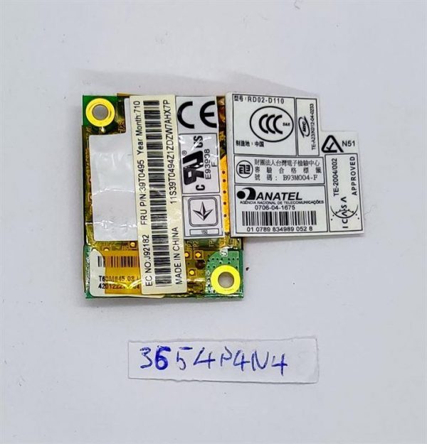 Pristen Lenovo T61 Bluetooth modul J92182 39T0495 - OEM prenosni računalniki - Svetovna dostava - rabljeno