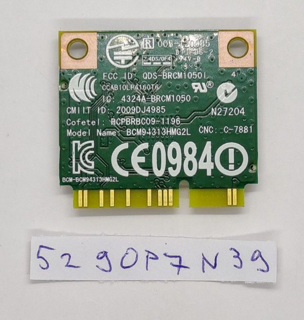 Dell Latitude E5530N prenosni računalnik WiFi kartica 86RR6 086RR6 CN-086RR6 Zamenjava - rabljeno - Image 2