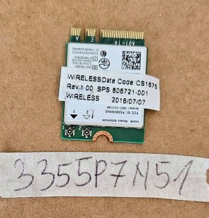 INTEL 8260NGW Dual Band Wireless-AC 8260 WLAN Bluetooth 4.2 WiFi kartica 806721-001 - Originalna OEM - rabljeno