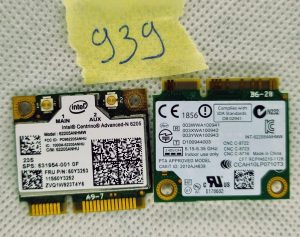 INTEL CENTRINO ADVANCED-N 6205 BREZŽIČNI PCI EXPRESS 62205ANHMW 2.4/5Ghz 0X9JDY - rabljeno
