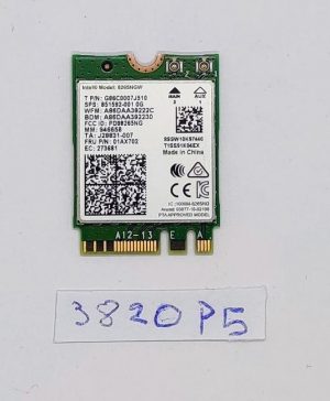 INTEL Dual Band Wireless-AC 01AX702 8265NGW G86C0007J510 - Prava prenosna računalniška Wi-Fi kartica - rabljeno