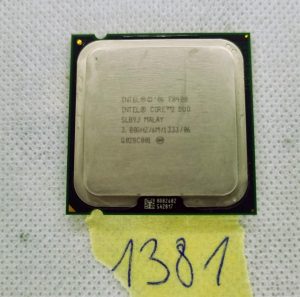 INTEL SLB9J Core 2 Duo E8400 3GHz Socket 775 Wolfdale procesor CPU - rabljeno