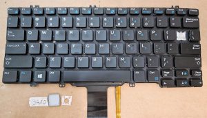 Posamezne tipke za tipkovnico za Dell Latitude 5280 5290 7280 7290 7380 7390 - OSVETLJENO - rabljeno