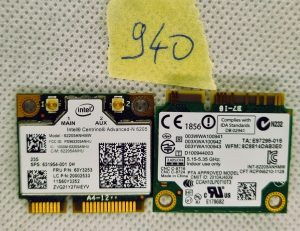 Intel 62205ANHMW-631954-001 HP Probook 6570b, 6470b, Elitebook 2760p. 84 Wi-Fi kartica - rabljeno