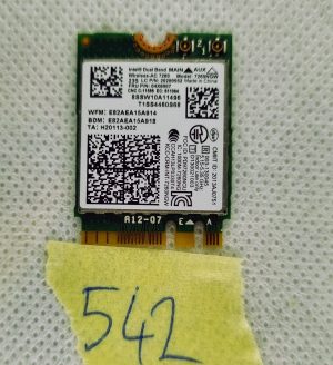 Intel 7260NGW 802.11AC NGFF Brezžična Wifi + Bluetooth BT 4.0 Mini WLAN Kartica - rabljeno