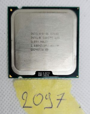 Intel Core 2 Duo E7400 SLB9Y 2,8 GHz 3MB 1066MHz Dvojedrni LGA 775 Socket T procesor - Povečajte zmogljivost svojega računalnika! - rabljeno