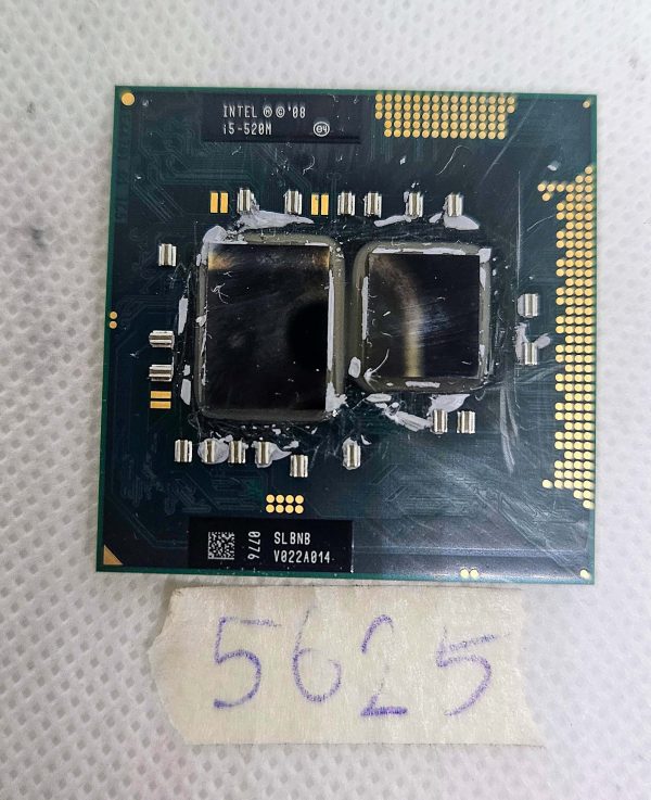 Intel Core i5-520M 2.40GHz CPU – Originalni prenosni procesor, testiran in delujoč - rabljeno