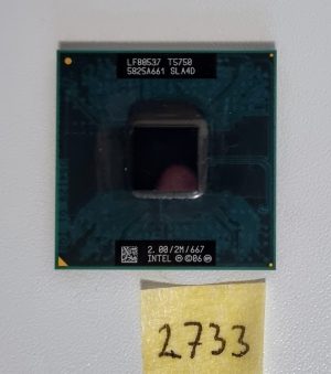 Intel Mobile Core 2 Duo T5750 2.0GHz CPU 2M Cache 667FSB Socket P LP SLA4D - rabljeno