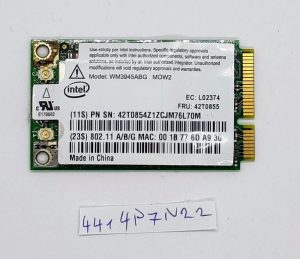 Intel PROWireless 3945 ABG Mini PCIe brezžična kartica 802.11abg 2.4 GHz 54 Mbps WM3945ABG - rabljeno