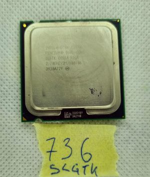 Intel Pentium E5400 2.7GHz Dvojn jedrni procesor LGA775 SLGTK - rabljeno
