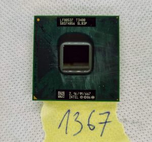 slb3p Intel Pentium Dual-Core Mobile, 2,167 GHz CPU (procesor) 667 MHz, 1 MB, SLB3P, T3400 - rabljeno