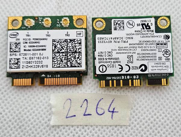 Brezžična kartica Intel Ultimate N 6300 633ANHMW za Thinkpad FRU 60Y3233 - rabljeno