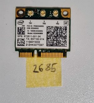 Intel Ultimate N 6300 brezžična plošča SPS-572511-001 633ANHU Wi-Fi omrežna kartica delov za prenosnike - rabljeno