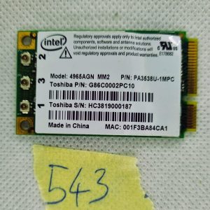 Intel Brezžična WiFi povezava 4965AGN - rabljeno