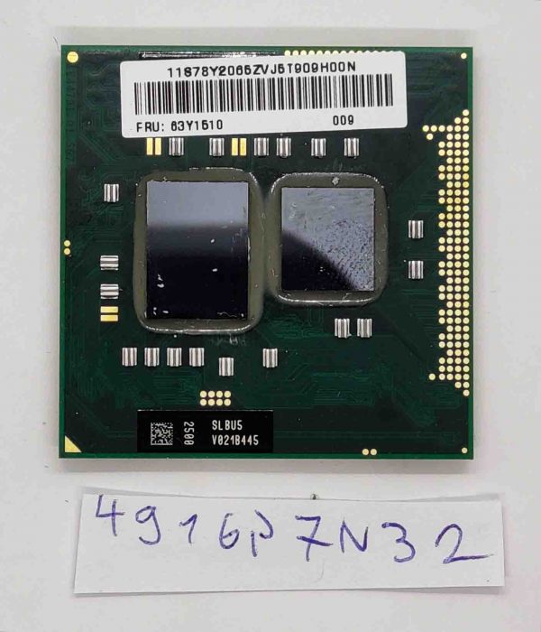 Intel i3-350M 2.26GHz SLBU5 procesor za Lenovo Edge 15 0301-DFG Procesor - rabljeno