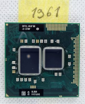Intel i3-370M 2.4GHz Dvojedrni SLBUK CPU Procesor - Hiter in Zanesljiv! - rabljeno
