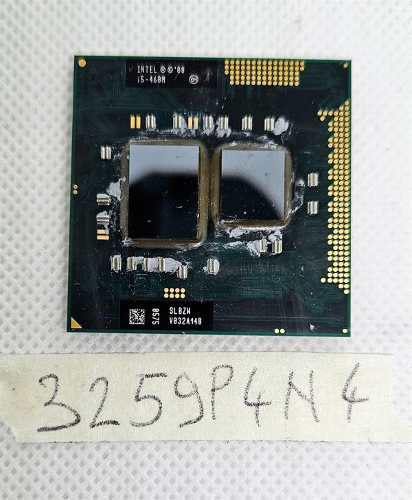 Intel® i5 460m prenosni procesor CPU SLBZW - Originalna oprema - Izboljšana zmogljivost - rabljeno