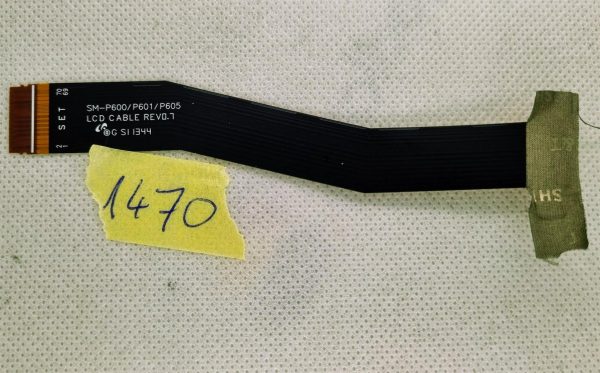 LCD kabel za Samsung Galaxy Note 10.1 SMP600 P601 P605 nadomestni fleksibilni kabel - rabljeno