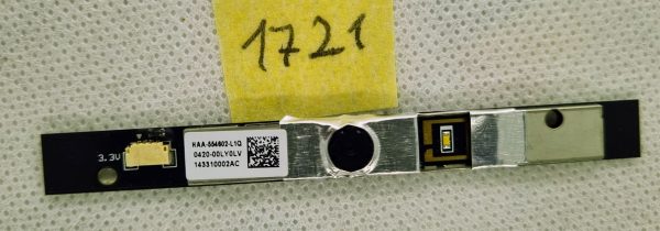 LENOVO G710 kamera plošča - HAA-554602-L1Q 0420-00LY0LV 143310002AC - rabljeno