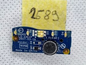 LS-3301P OEM DELL MICROFONSKA PLOŠČA LATITUDE D630 PP18L (CB42-CB416-CC411) - rabljeno