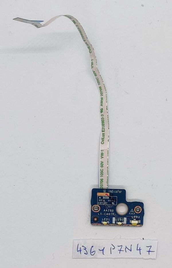 LS-C461P NBX0001TM00 PRAVO DELL LED ODBOR LATITUDE E7470 P61G - rabljeno