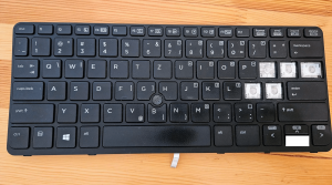 Tipka za tipkovnico prenosnega računalnika HP Elitebook 825 G2, 820 G1 G2, 725 G1 G2, 720 G1 G2, 825 G1 posamezna tipka 730541-001 735502-001 - rabljeno