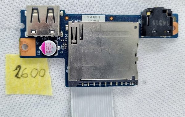 Lenovo G50-70 Z50-75 prenosni računalnik USB vrata avdio kartica bralnik kartic plošča NBX0001AH00 - rabljeno - Image 2