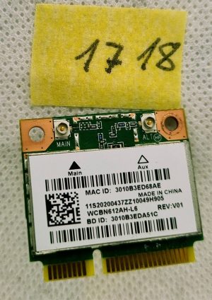 Lenovo Ideapad S510p WLAN kartica Wifi kartica WCBN612AH-L6 - rabljeno
