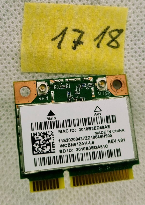 Lenovo Ideapad S510p WLAN kartica Wifi kartica WCBN612AH-L6 - rabljeno