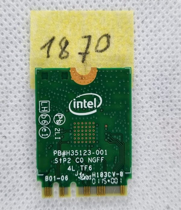Lenovo 3. generacija WLAN WiFi kartica 00JT464 - Originalna zamenjava! - rabljeno