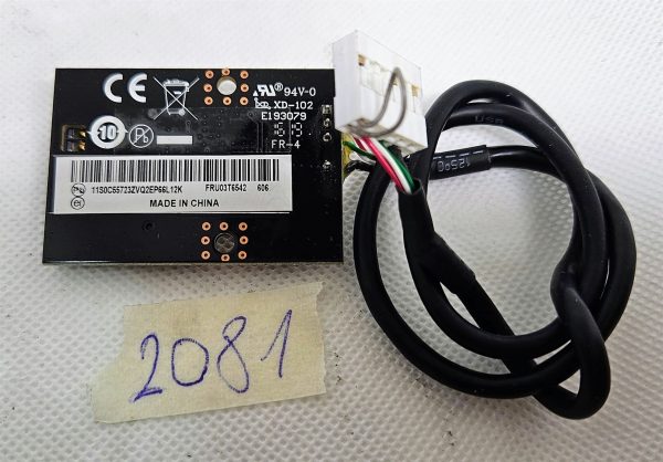 Lenovo ThinkCentre bralnik SD kartic in kabel FRU 03T6542 - Originalni deli - rabljeno