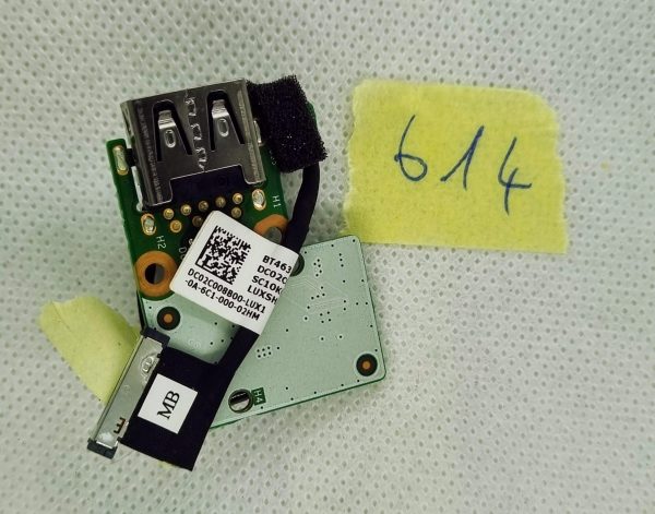 Originalna USB plošča za prenosnik Lenovo ThinkPad 14’’ T460P z kablom NS-A612 DC02C008B00FOR Lenovo ThinkPad T460 T460S AC DC vtičnica napajalni kabel z žico DC30100QG00 USIntel 8260 NGW WiFi Bluetooth modul - rabljeno - Image 2