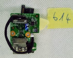 Originalna USB plošča za prenosnik Lenovo ThinkPad 14’’ T460P z kablom NS-A612 DC02C008B00FOR Lenovo ThinkPad T460 T460S AC DC vtičnica napajalni kabel z žico DC30100QG00 USIntel 8260 NGW WiFi Bluetooth modul - rabljeno
