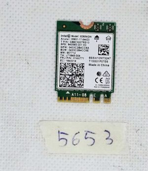 Lenovo ThinkPad L490 20Q6-S87900 Intel 9260NGW Wi-Fi kartica SPS 940565-001 - Originalni del prenosnika - rabljeno