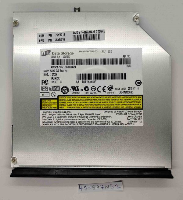 Lenovo ThinkPad Edge 15 0301-DFG DVD SATA pogon 75Y5018 75Y5019 Zamenjava - rabljeno