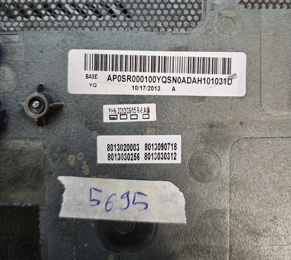 Lenovo ThinkPad L460 Spodnji Pokrov AP0SR000100 – Originalna Zamenjava Delov za Prenosnike - rabljeno - Image 3