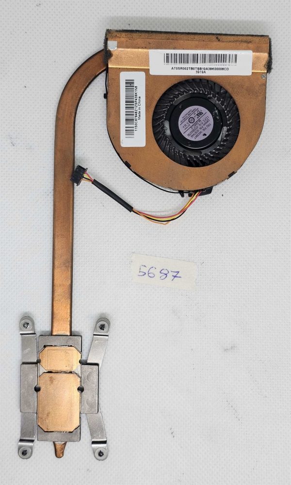 Lenovo ThinkPad L460 ventilator CPU in hladilnik 04X3907 | Originalni del za hlajenje prenosnika - rabljeno