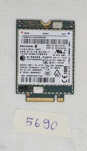 Lenovo ThinkPad L460 WWAN modul model N5321 – Originalna zamenjava za prenosni računalnik – FRU: 04w3823 - rabljeno