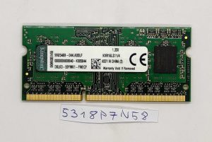 Lenovo ThinkPad L540 Kingston 4GB RAM KVR16LS11/4 - Originalni deli prenosnih računalnikov - rabljeno