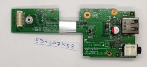 Lenovo ThinkPad L540 USB zvočna plošča 04X4865 - Originalna zamenjava Del. - rabljeno